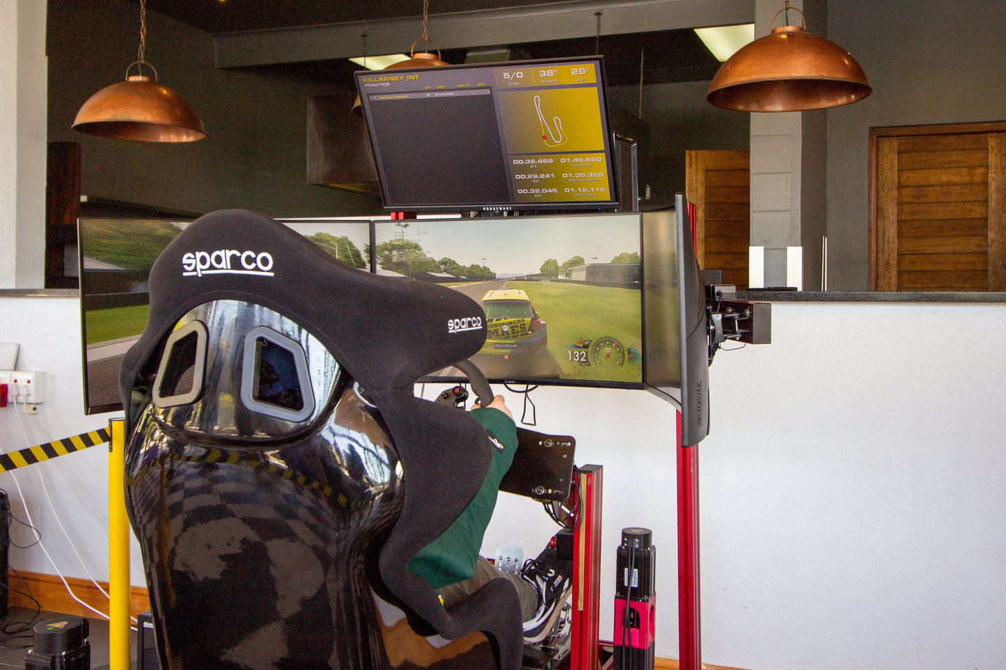 Full-motion Racing Simulator