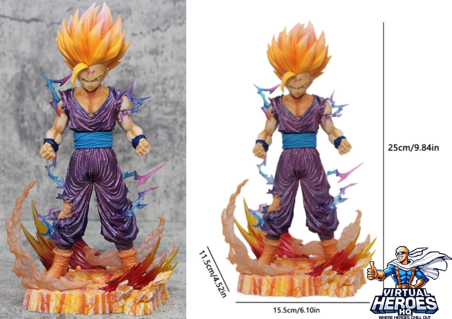 Figurine - Dragon Ball Z Gohan Super Saiyan 2 Cell Saga