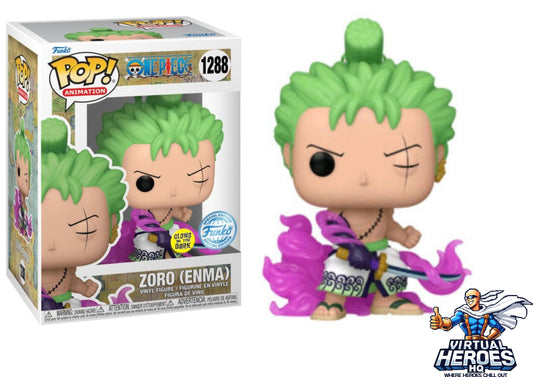 Funko Pop - One Piece - Zoro with Enma (Glow in Dark)